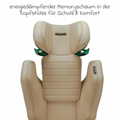 Kindersitz Axion 1 i-Size ab 3 Jahre bis 12 Jahre (100 cm - 150 cm) mit Isofix - Elegant Beige - Kollektion 2025