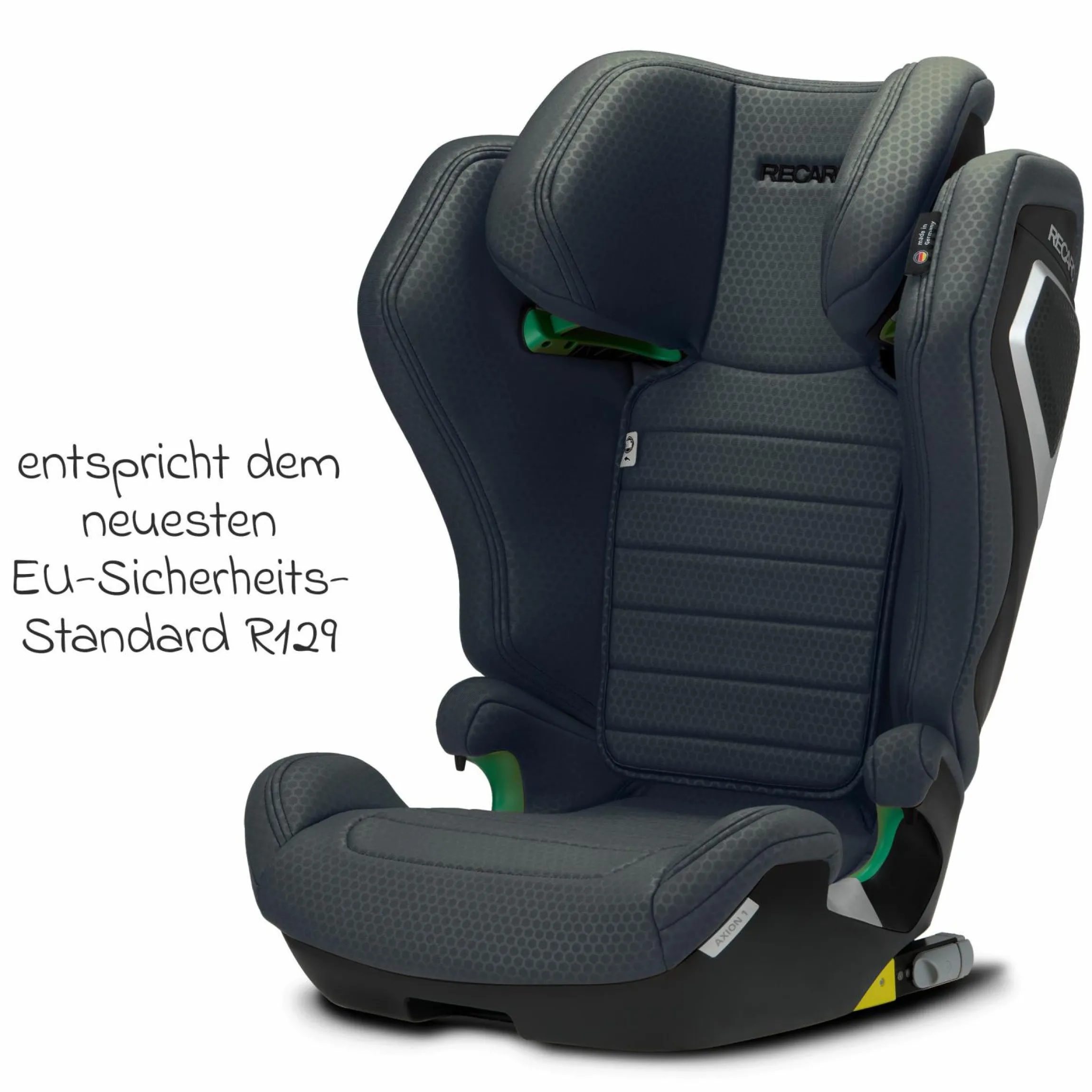 Kindersitz Axion 1 i-Size ab 3 Jahre bis 12 Jahre (100 cm - 150 cm) mit Isofix - Gallant Grey - Kollektion 2025