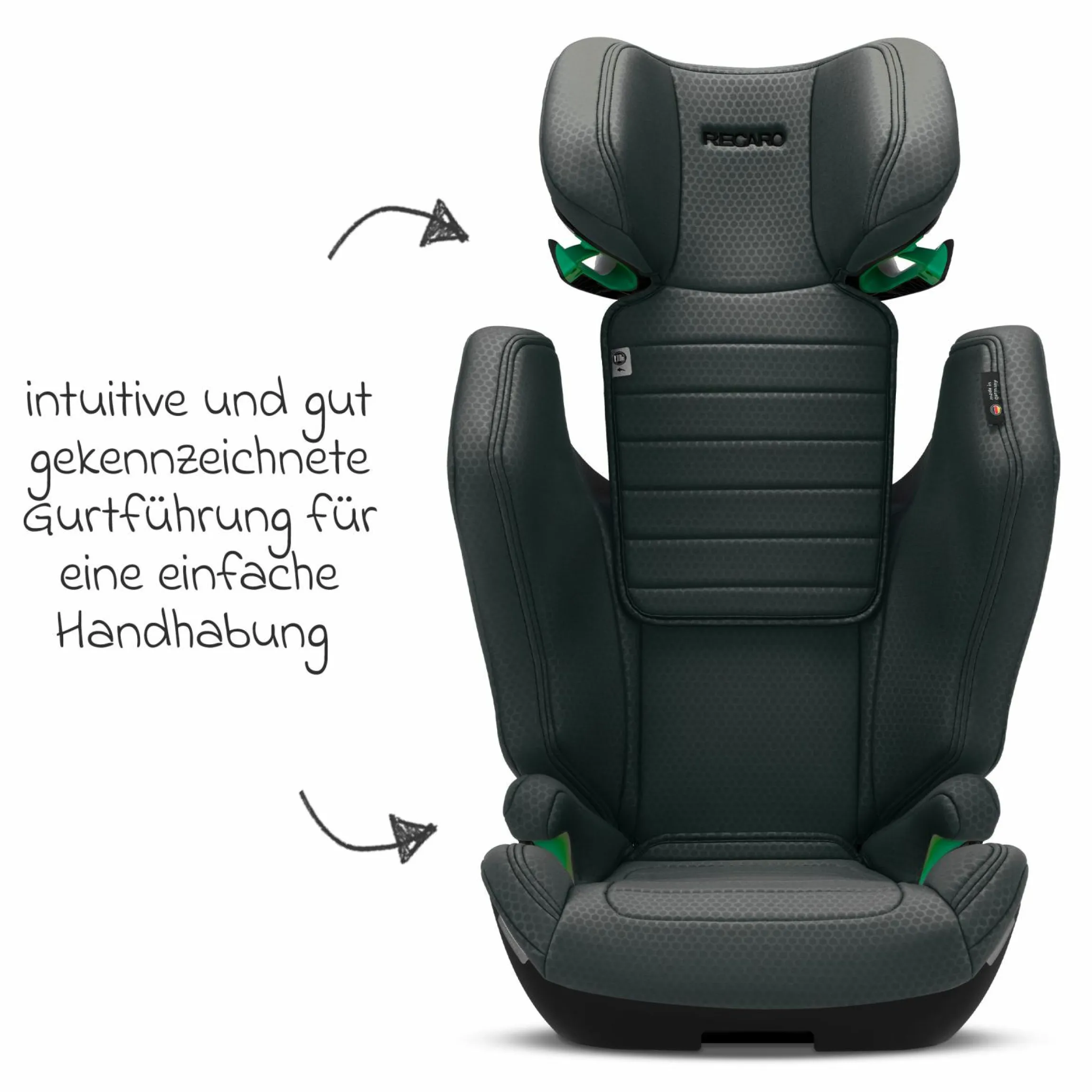 Kindersitz Axion 1 i-Size ab 3 Jahre bis 12 Jahre (100 cm - 150 cm) mit Isofix - Gallant Grey - Kollektion 2025