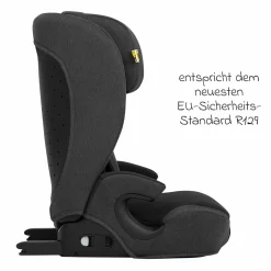 Kindersitz Energi i-Size R129 ab 15 Monate bis 12 Jahre (76 cm - 150 cm) mit Isofix & Top Tether - Midnight