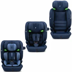 Kindersitz Flux Isofix i-Size ab 15 Monate - 12 Jahre (76 cm - 150 cm) mit Isofix & Top-Tether - Navy Melange - Kollektion 2025