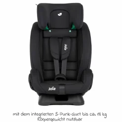 Kindersitz Fortifi R129 i-Size ab 15 Monate - 12 Jahre (76 cm - 145 cm) - Shale - Kollektion 2025