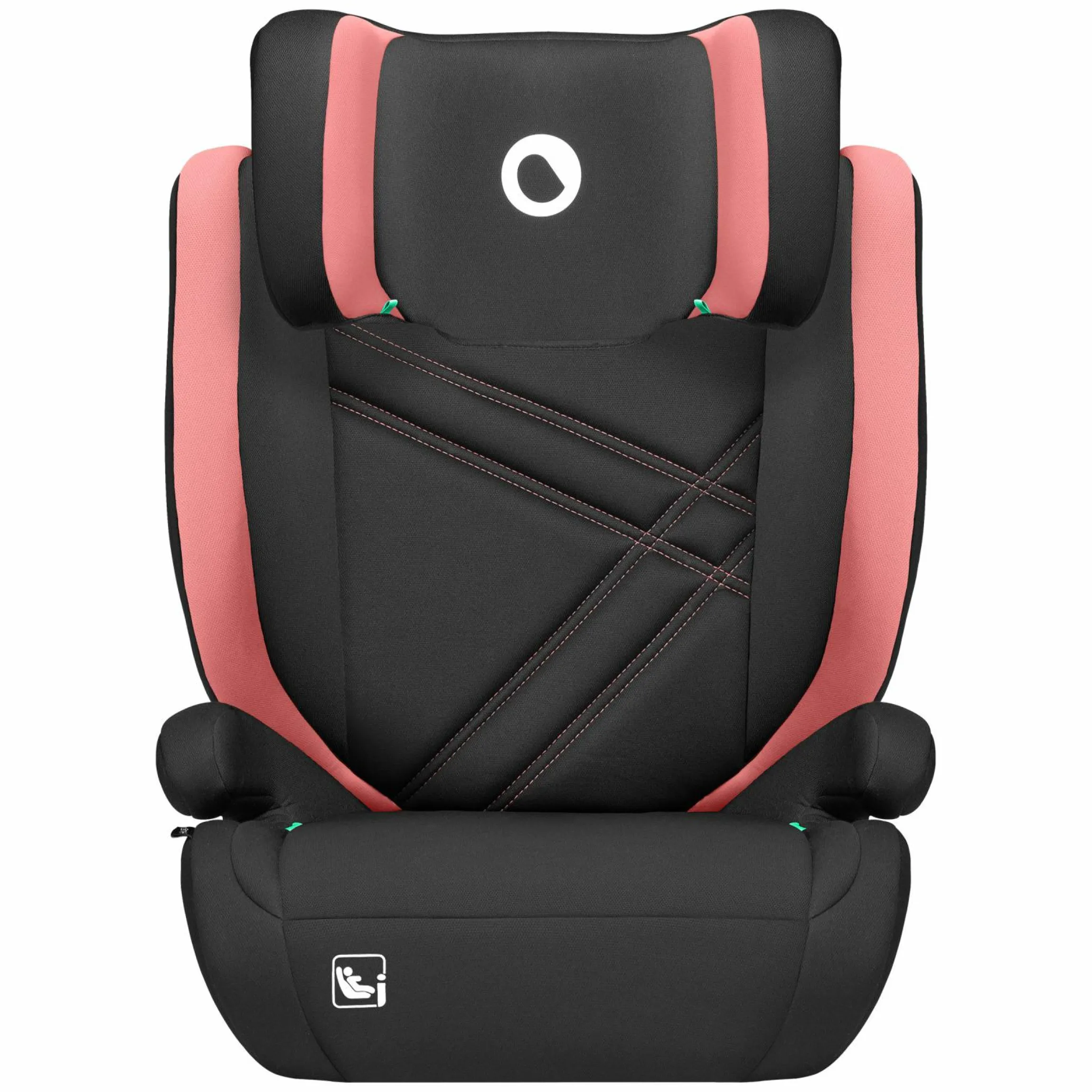 Kindersitz Hugo i-Size ab 4 Jahre - 12 Jahre (100 cm - 150 cm) mit Isofix - Pink Baby