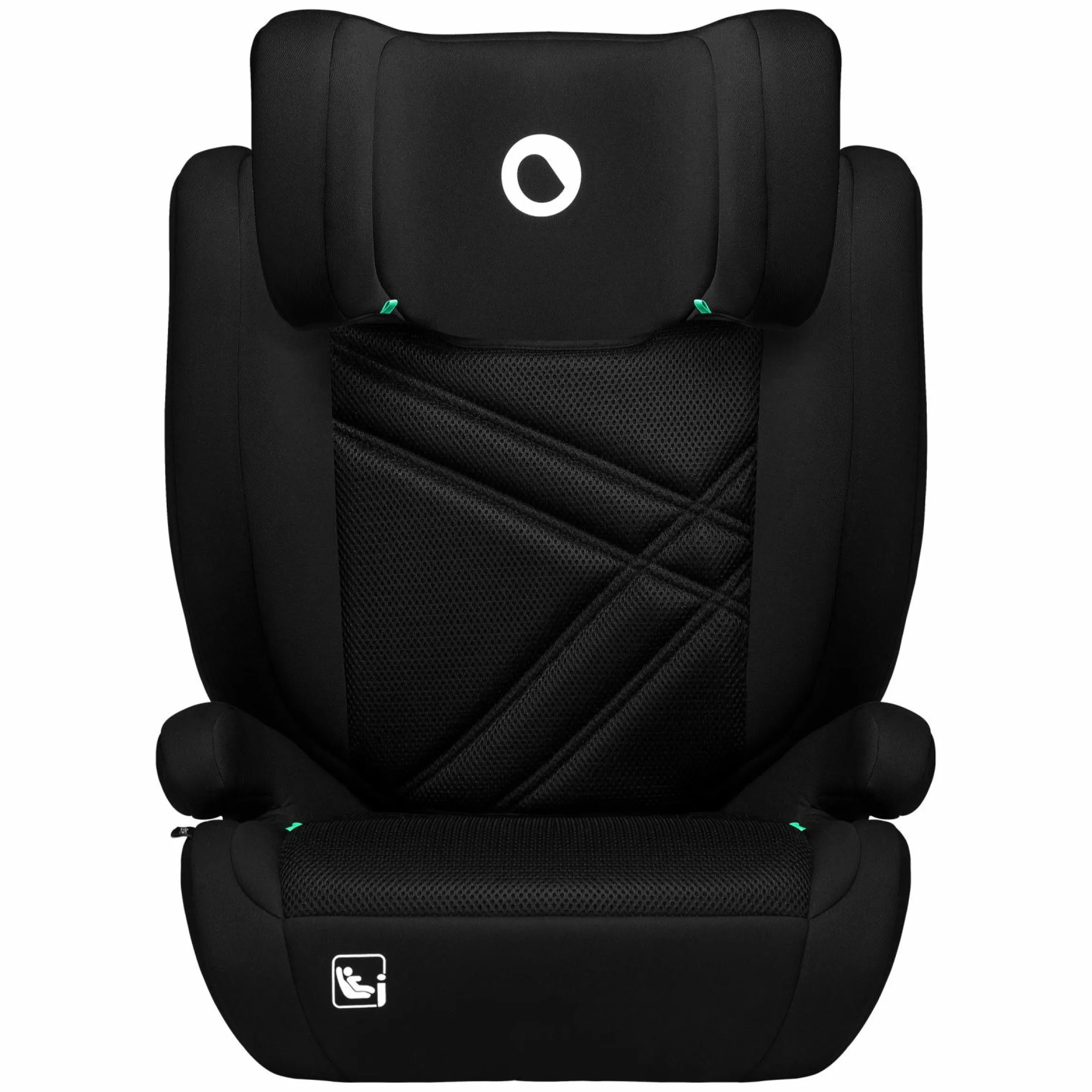 Kindersitz Hugo i-Size ab 4 Jahre - 12 Jahre (100 cm - 150 cm) mit Isofix - Black Carbon