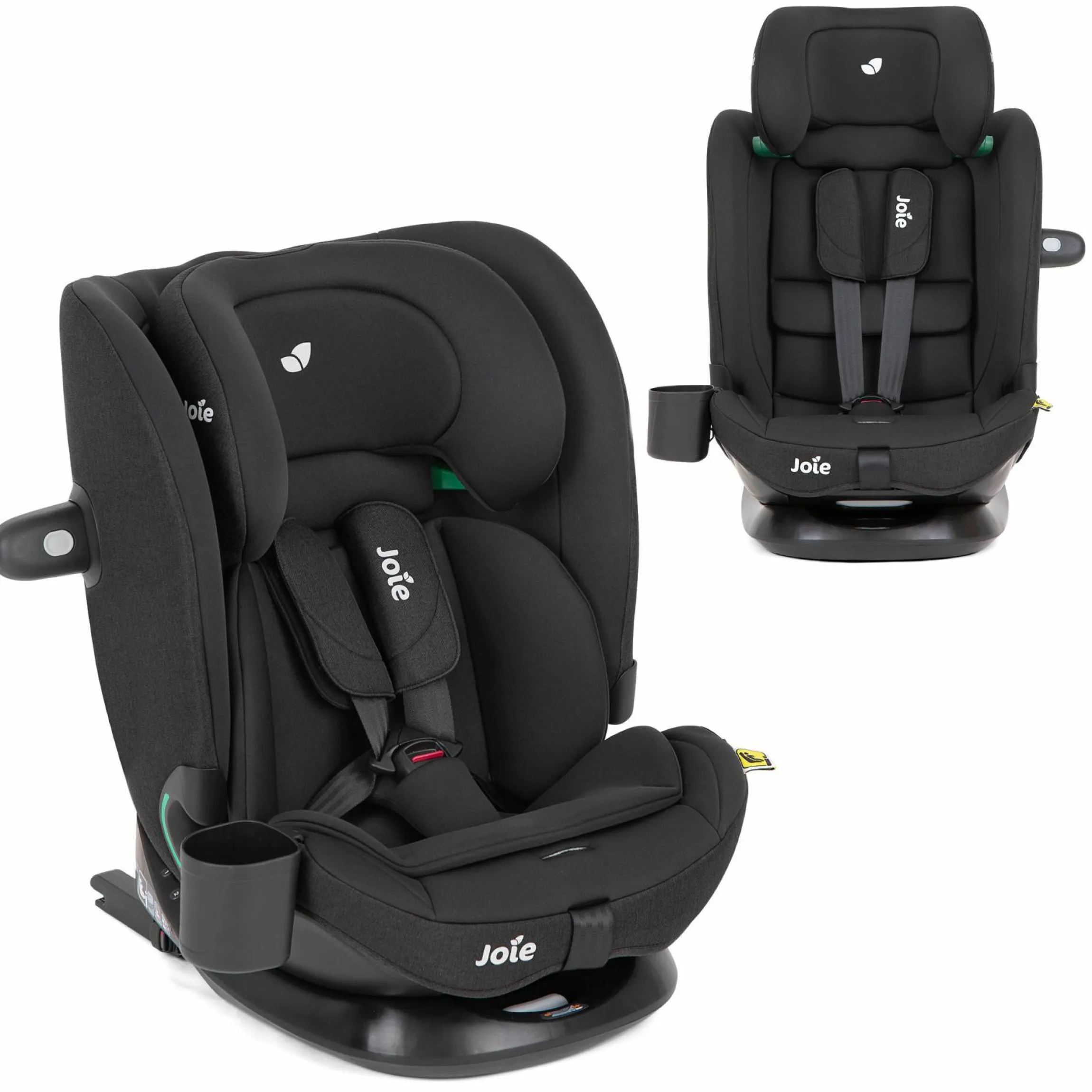 Kindersitz i-Bold R129 i-Size ab 15 Monate - 12 Jahre (76 cm - 150 cm) mit Isofix, Top-Tether & Getränkehalter - Shale - Kollektion 2025