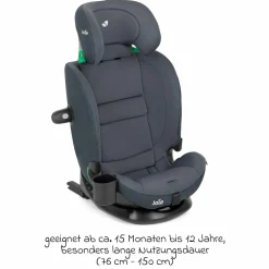 Kindersitz i-Bold R129 i-Size ab 15 Monate - 12 Jahre (76 cm - 150 cm) mit Isofix, Top-Tether & Getränkehalter - Moonlight - Kollektion 2025