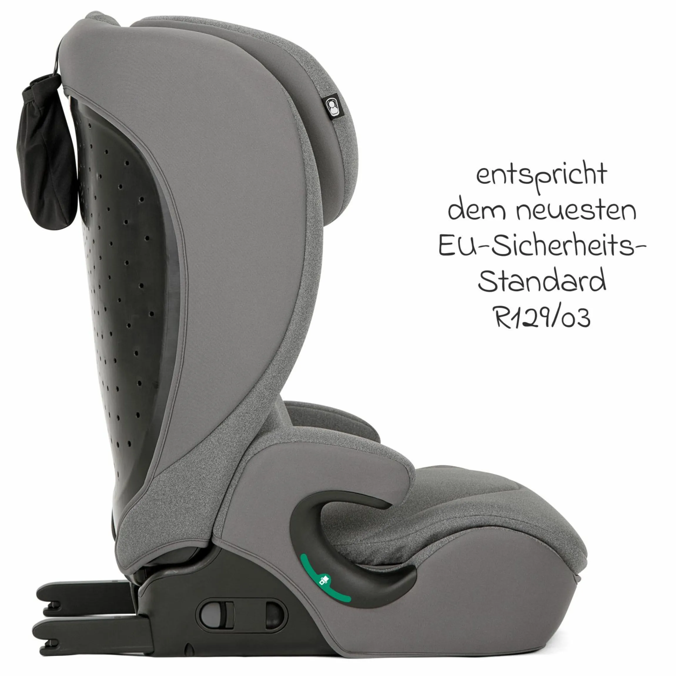 Kindersitz i-Irvana ab 15 Monate - 12 Jahre (76 cm - 150 cm) inkl. Isofix - Thunder - Kollektion 2025