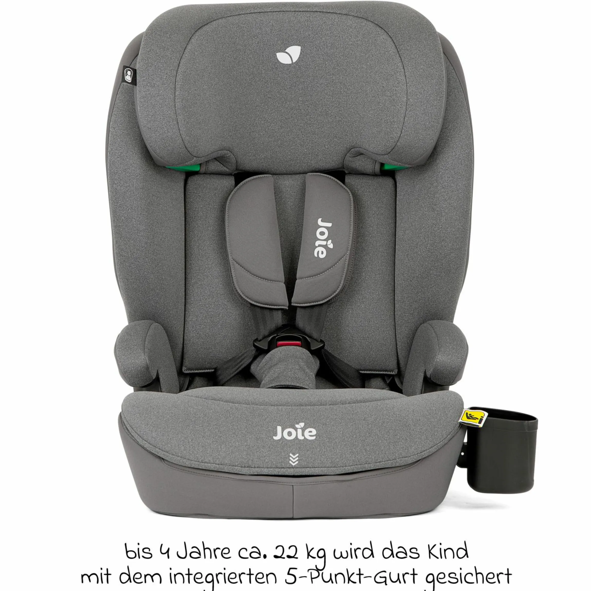 Kindersitz i-Irvana ab 15 Monate - 12 Jahre (76 cm - 150 cm) inkl. Isofix - Thunder - Kollektion 2025