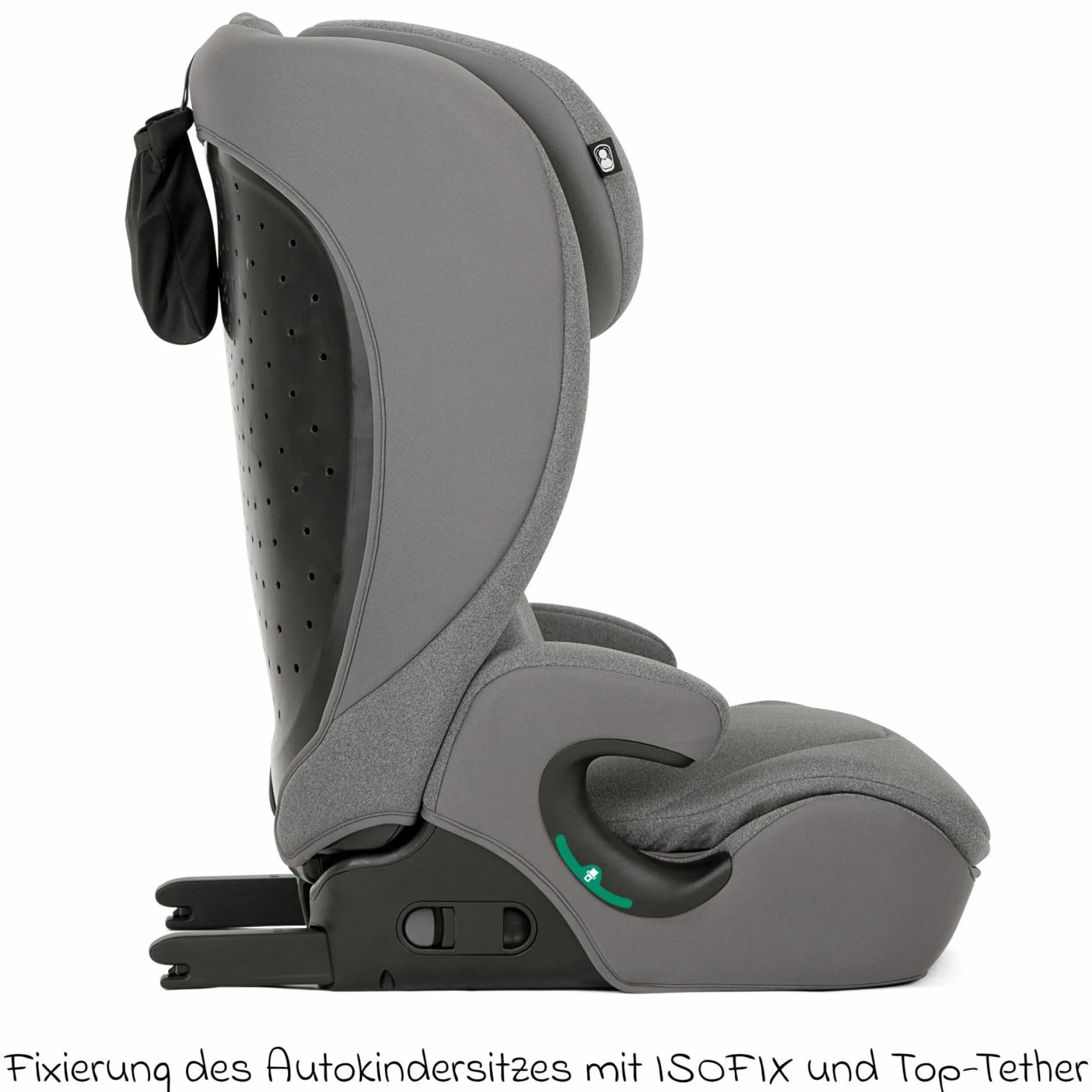 Kindersitz i-Irvana ab 15 Monate - 12 Jahre (76 cm - 150 cm) inkl. Isofix - Thunder - Kollektion 2025
