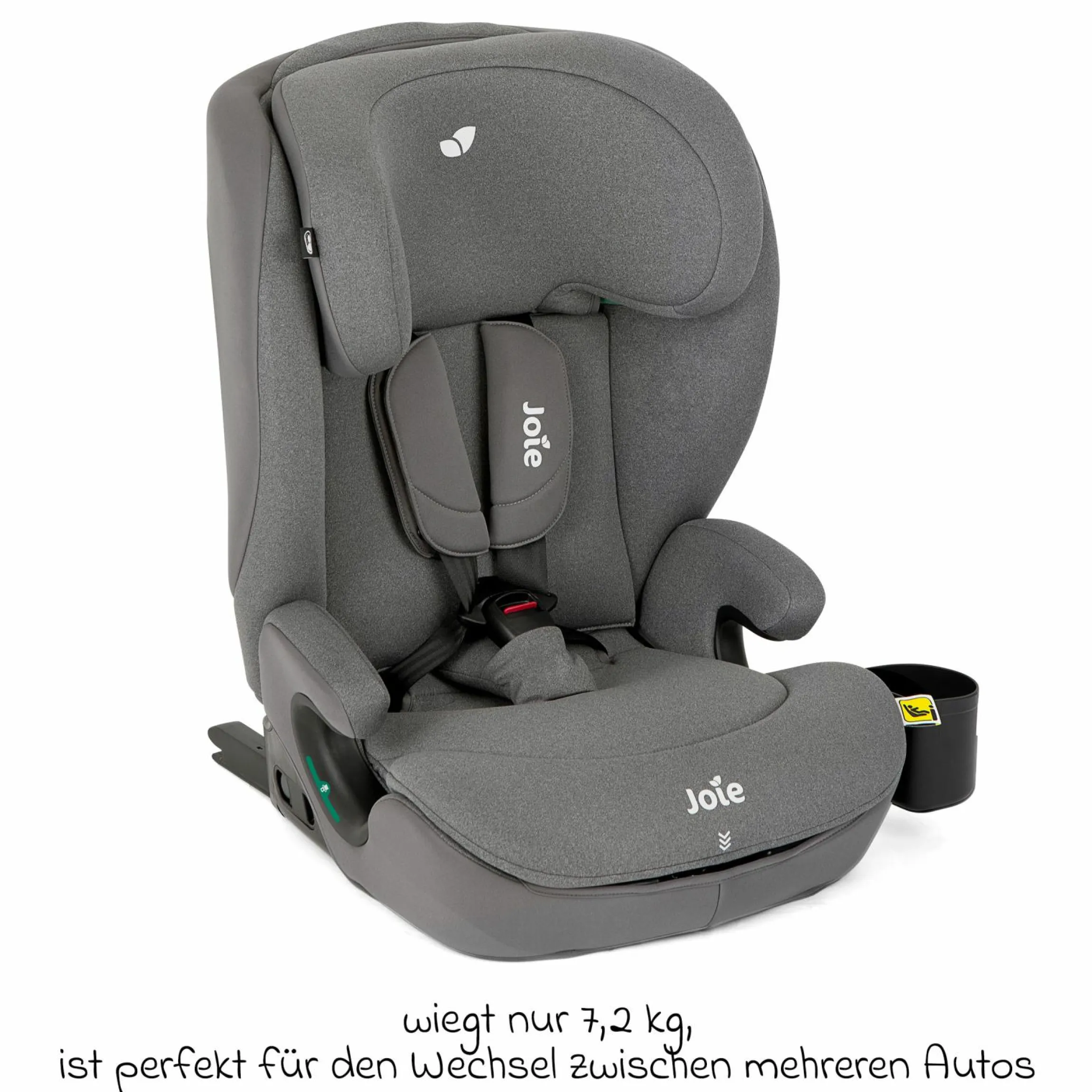 Kindersitz i-Irvana ab 15 Monate - 12 Jahre (76 cm - 150 cm) inkl. Isofix - Thunder - Kollektion 2025