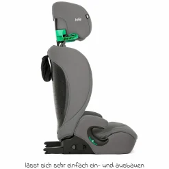 Kindersitz i-Irvana ab 15 Monate - 12 Jahre (76 cm - 150 cm) inkl. Isofix - Thunder - Kollektion 2025