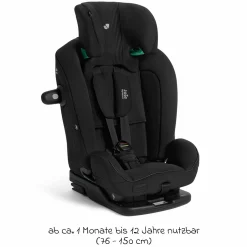 Kindersitz i-Plenti i-Size ab 15 Monate - 12 Jahre (76 cm-150 cm) inkl. Isofix & Top Tether - Signature - Eclipse