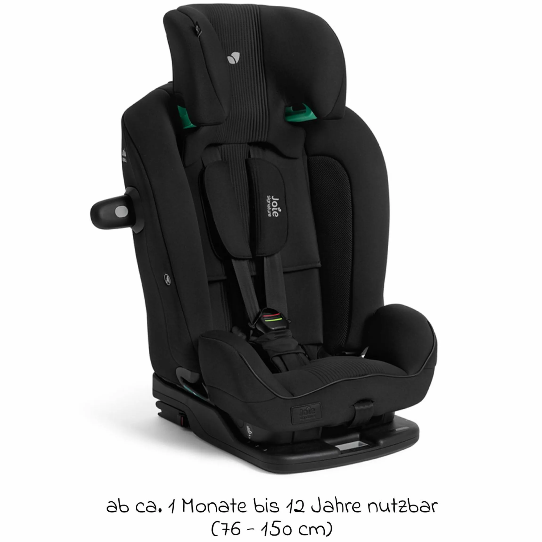 Kindersitz i-Plenti i-Size ab 15 Monate - 12 Jahre (76 cm-150 cm) inkl. Isofix & Top Tether - Signature - Eclipse