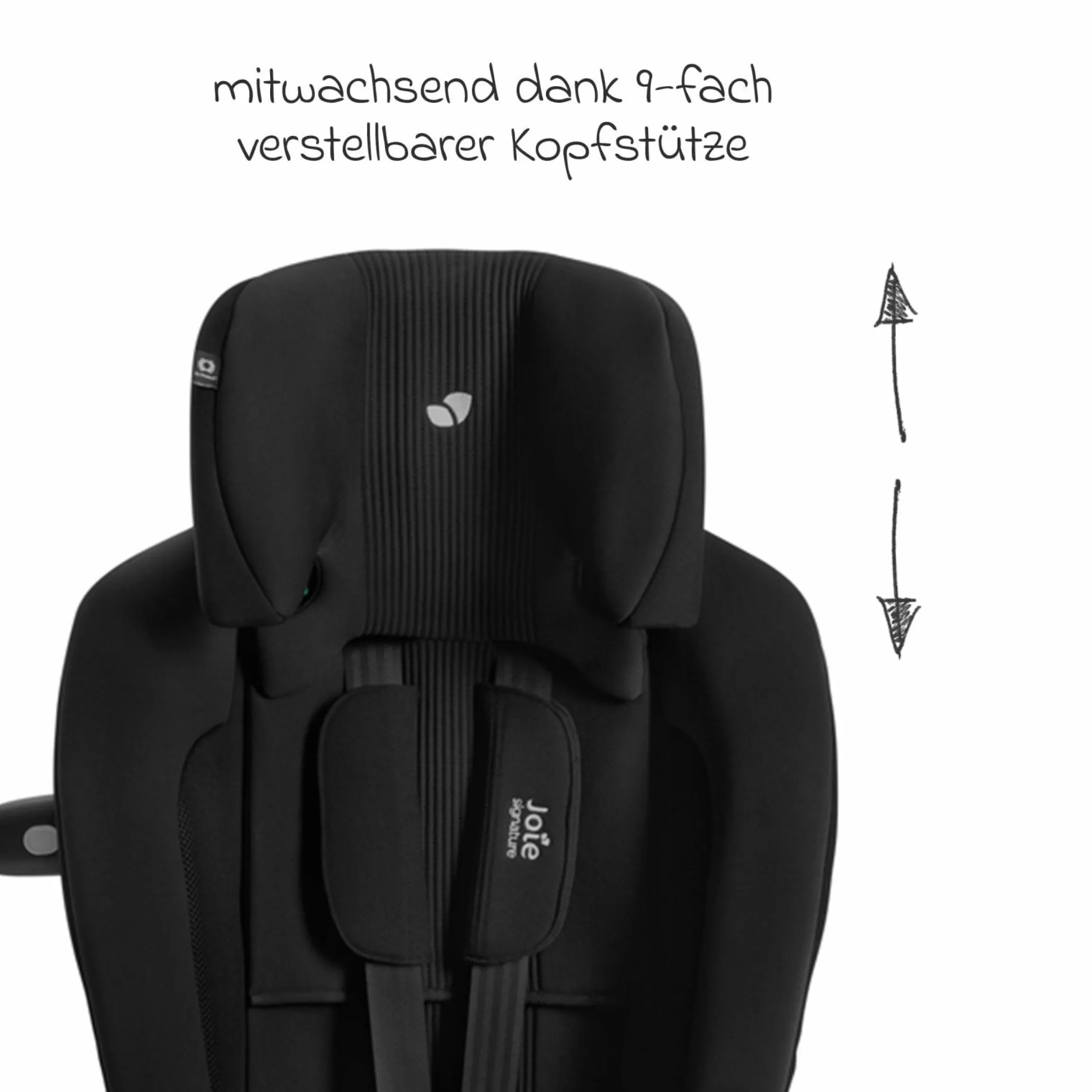 Kindersitz i-Plenti i-Size ab 15 Monate - 12 Jahre (76 cm-150 cm) inkl. Isofix & Top Tether - Signature - Eclipse