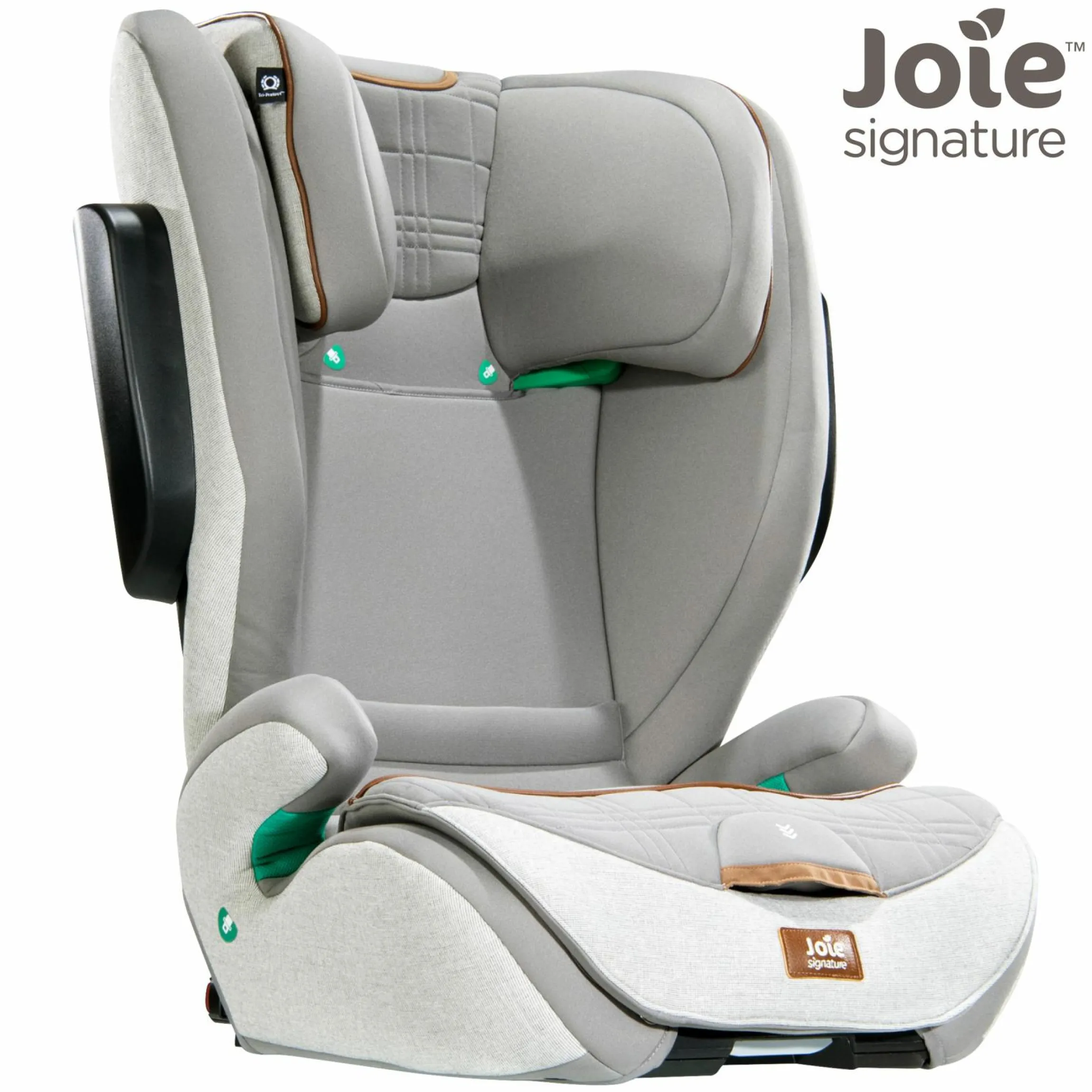 Kindersitz i-Traver i-Size ab 3,5 Jahre - 12 Jahre (100 cm - 150 cm) nur 5,6 kg leicht inkl. Isofix - Signature - Oyster