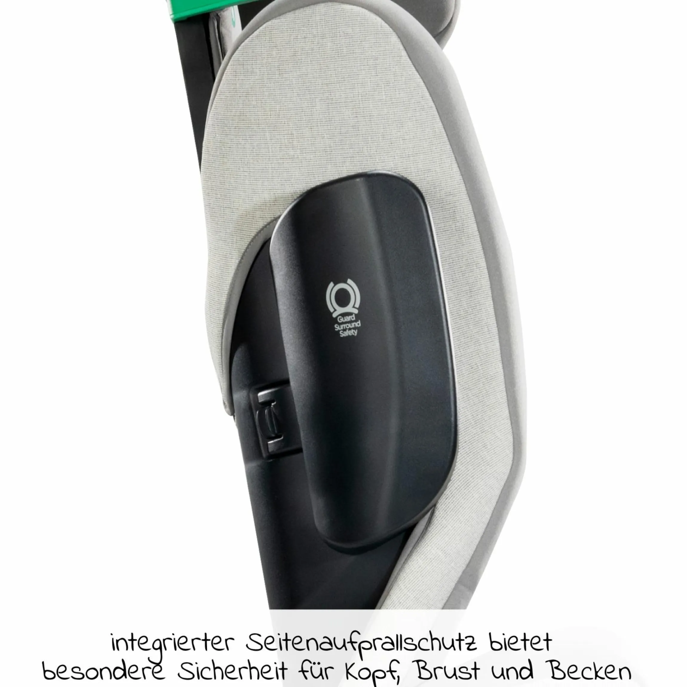 Kindersitz i-Traver i-Size ab 3,5 Jahre - 12 Jahre (100 cm - 150 cm) nur 5,6 kg leicht inkl. Isofix - Signature - Oyster