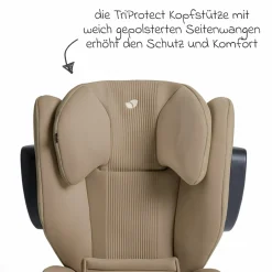 Kindersitz i-Traver i-Size ab 3,5 Jahre - 12 Jahre (100 cm-150 cm) inkl. Isofix - Signature - Sandstone