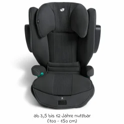 Kindersitz i-Traver i-Size ab 3,5 Jahre - 12 Jahre (100 cm-150 cm) inkl. Isofix - Signature - Ebony