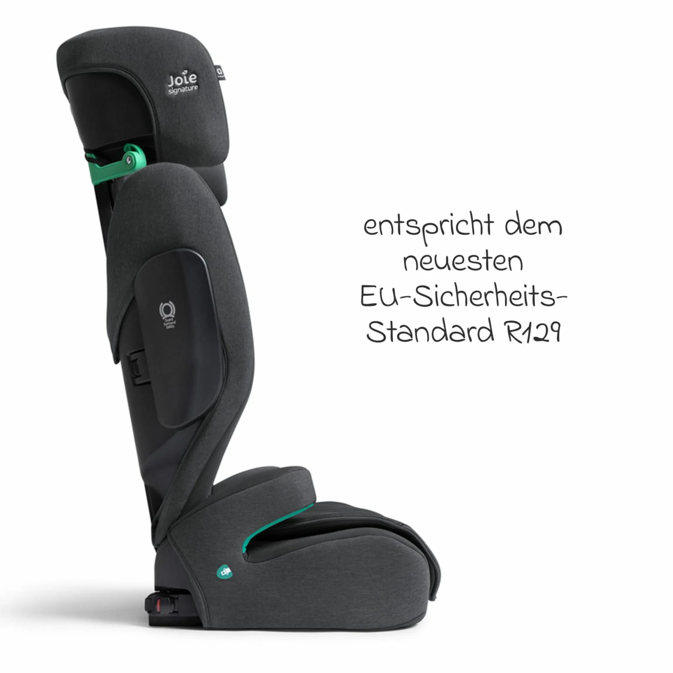 Kindersitz i-Traver i-Size ab 3,5 Jahre - 12 Jahre (100 cm-150 cm) inkl. Isofix - Signature - Ebony