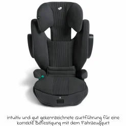Kindersitz i-Traver i-Size ab 3,5 Jahre - 12 Jahre (100 cm-150 cm) inkl. Isofix - Signature - Ebony