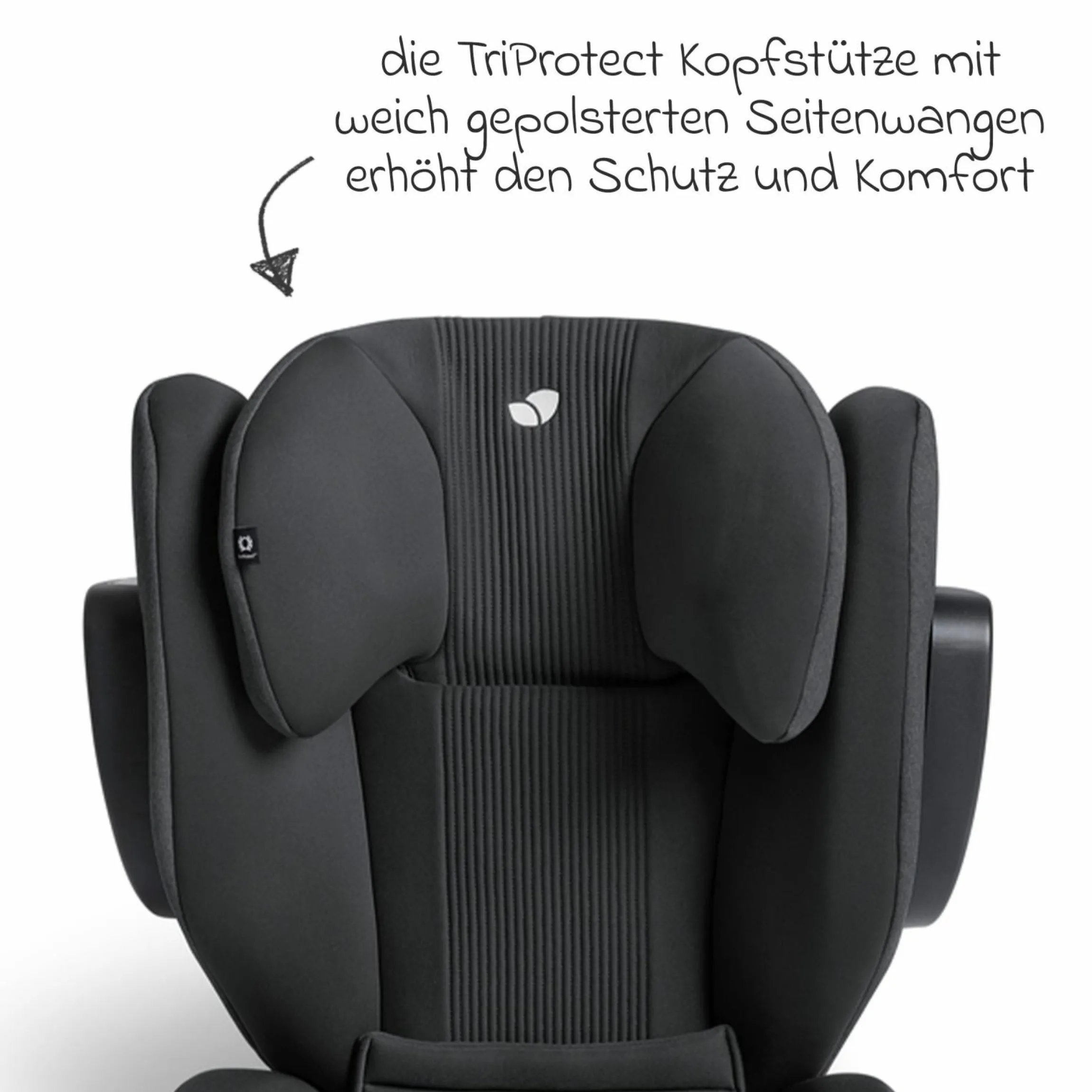 Kindersitz i-Traver i-Size ab 3,5 Jahre - 12 Jahre (100 cm-150 cm) inkl. Isofix - Signature - Ebony