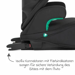 Kindersitz i-Trillo FX i-Size ab 3,5 Jahre - 12 Jahre (100 cm - 150 cm) inkl. Getränkehalter - Shale