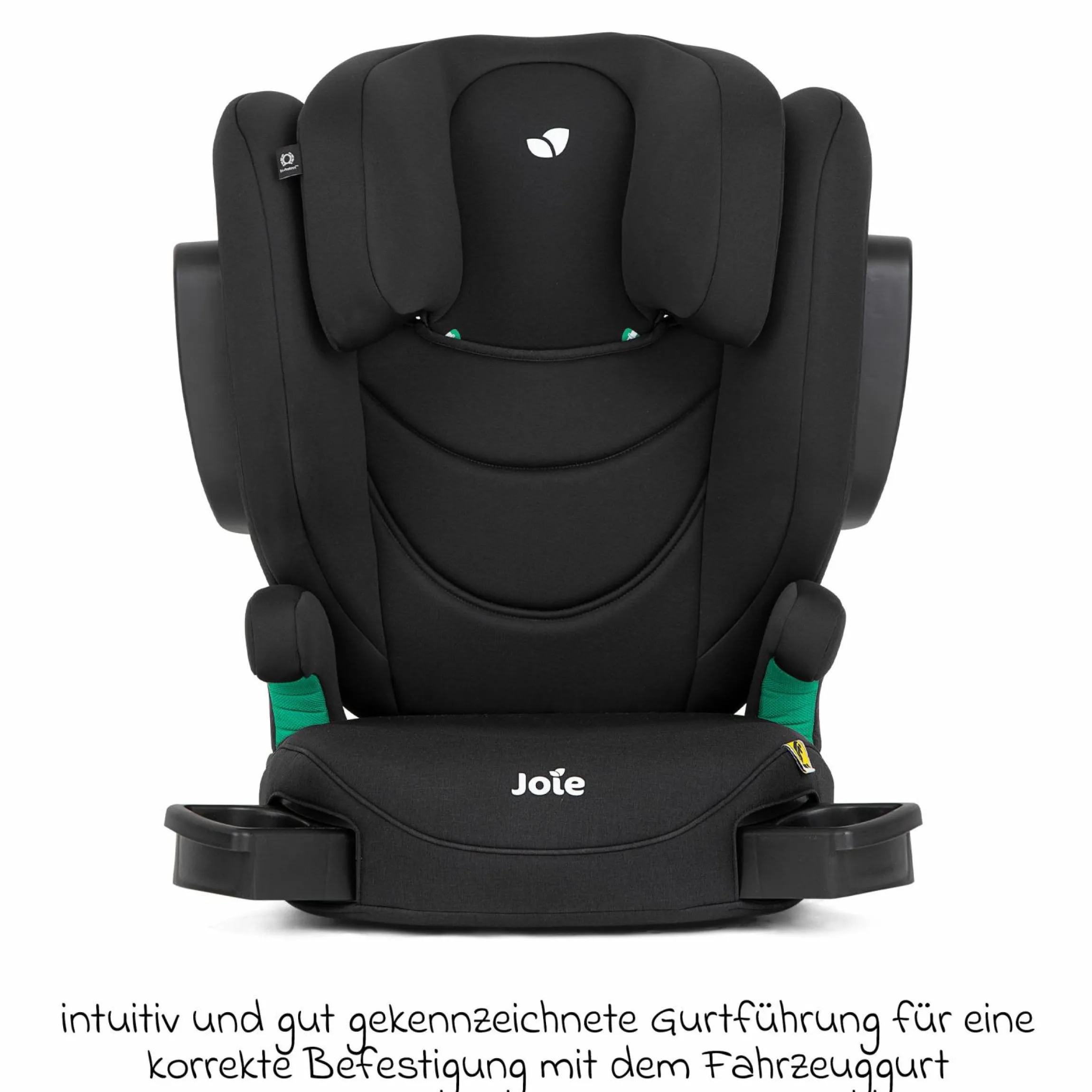 Kindersitz i-Trillo FX i-Size ab 3,5 Jahre - 12 Jahre (100 cm - 150 cm) inkl. Getränkehalter - Shale