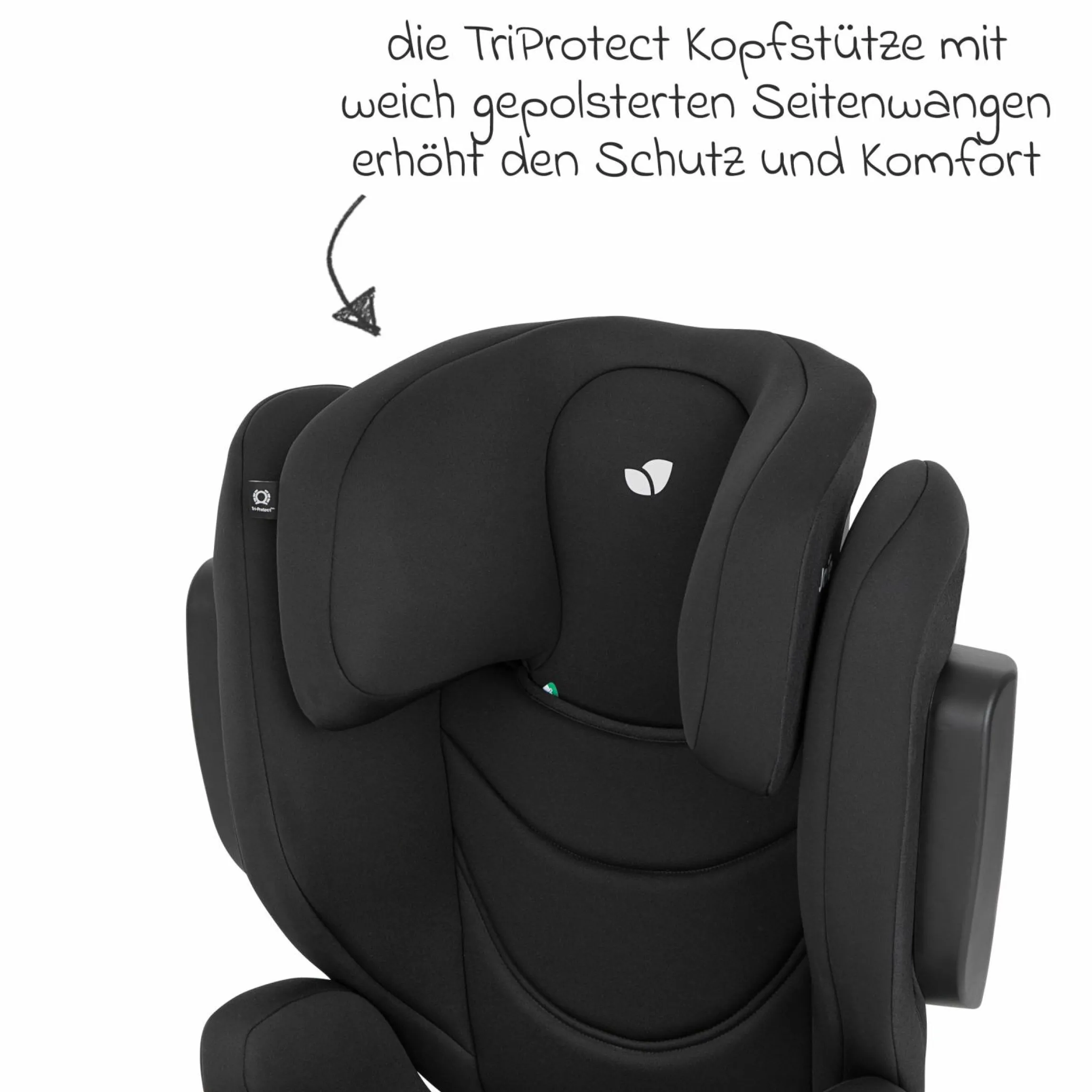 Kindersitz i-Trillo FX i-Size ab 3,5 Jahre - 12 Jahre (100 cm - 150 cm) inkl. Getränkehalter - Shale