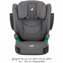 Kindersitz i-Trillo FX i-Size ab 3,5 Jahre - 12 Jahre (100 cm - 150 cm) inkl. Getränkehalter - Thunder