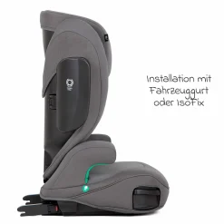 Kindersitz i-Trillo FX i-Size ab 3,5 Jahre - 12 Jahre (100 cm - 150 cm) inkl. Getränkehalter - Thunder