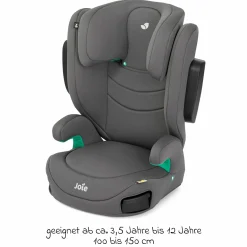 Kindersitz i-Trillo i-Size ab 3 Jahre - 12 Jahre (100 cm - 150 cm) inkl. Getränkehalter - Thunder - Kollektion 2025