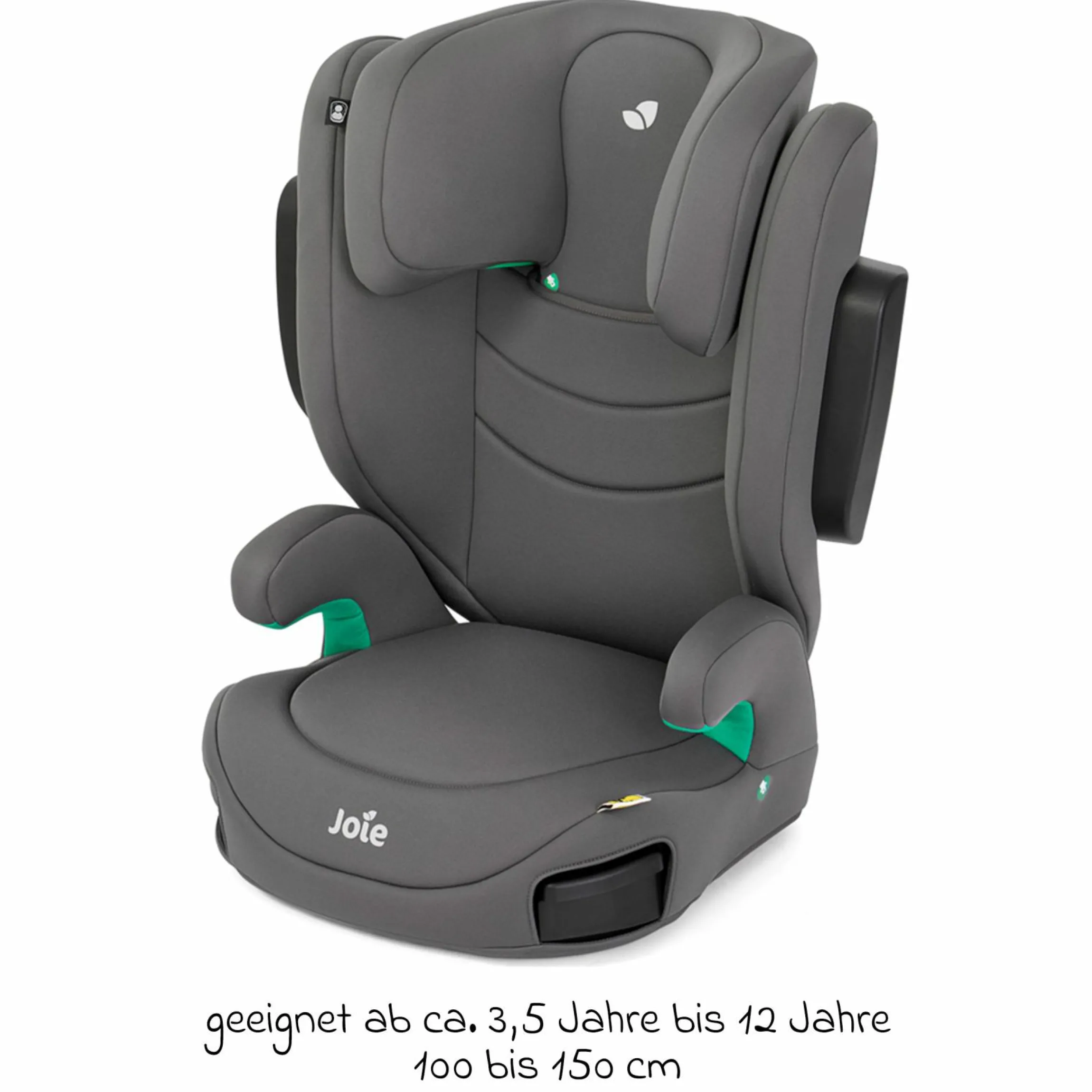 Kindersitz i-Trillo i-Size ab 3 Jahre - 12 Jahre (100 cm - 150 cm) inkl. Getränkehalter - Thunder - Kollektion 2025
