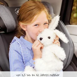 Kindersitz Kore i-Size 3,5 Jahre-12 Jahre (100-150 cm) mit SPS Plus Aufprallschutz & Isofix - Authentic Graphite - Kollektion 2025