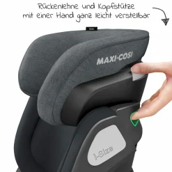 Kindersitz Kore i-Size 3,5 Jahre-12 Jahre (100-150 cm) mit SPS Plus Aufprallschutz & Isofix - Authentic Graphite - Kollektion 2025