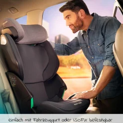 Kindersitz Kore i-Size 3,5 Jahre-12 Jahre (100-150 cm) mit SPS Plus Aufprallschutz & Isofix - Authentic Graphite - Kollektion 2025
