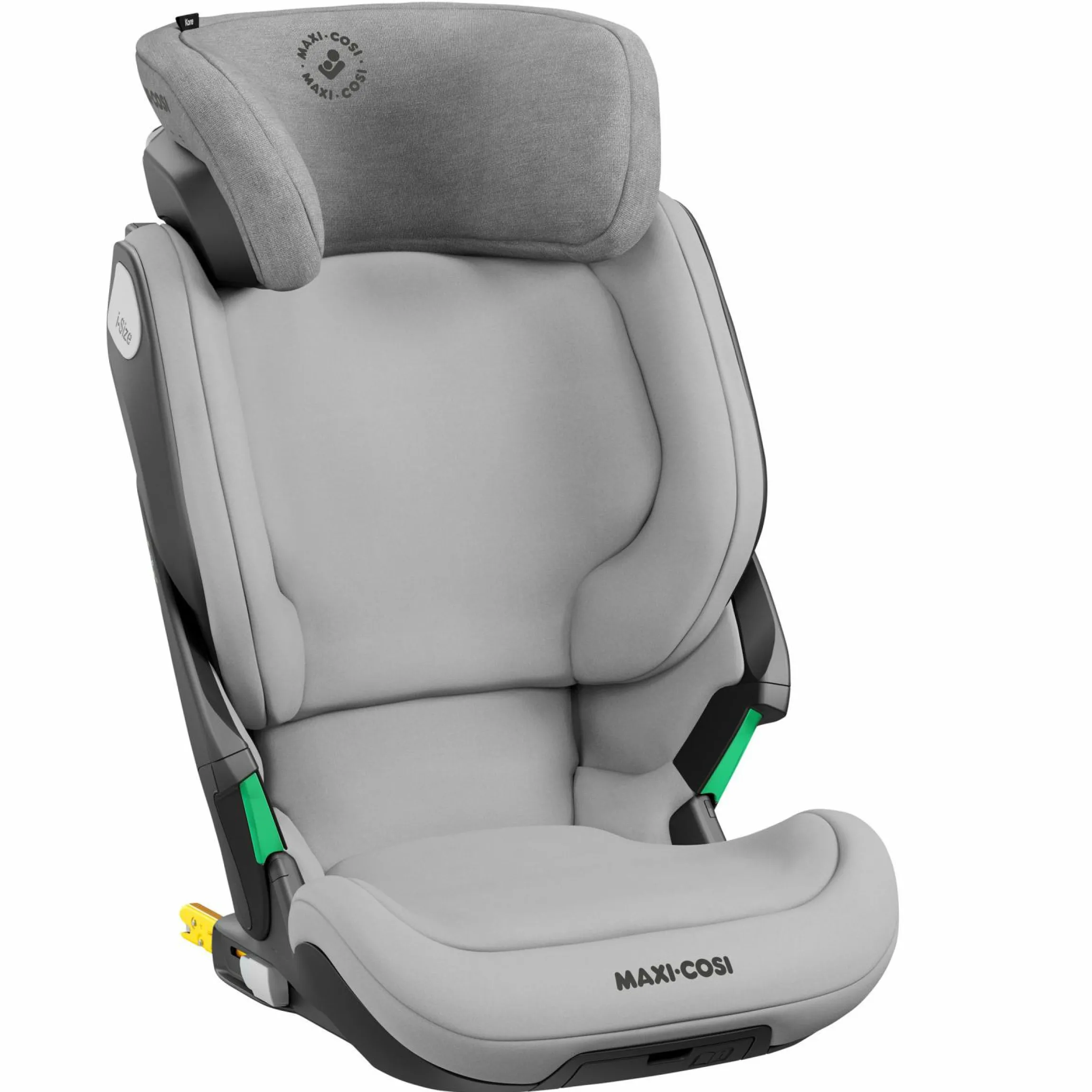 Kindersitz Kore i-Size ab 3,5 Jahre-12 Jahre (100-150 cm) mit SPS Plus Aufprallschutz & Isofix - Authentic Grey - Kollektion 2025