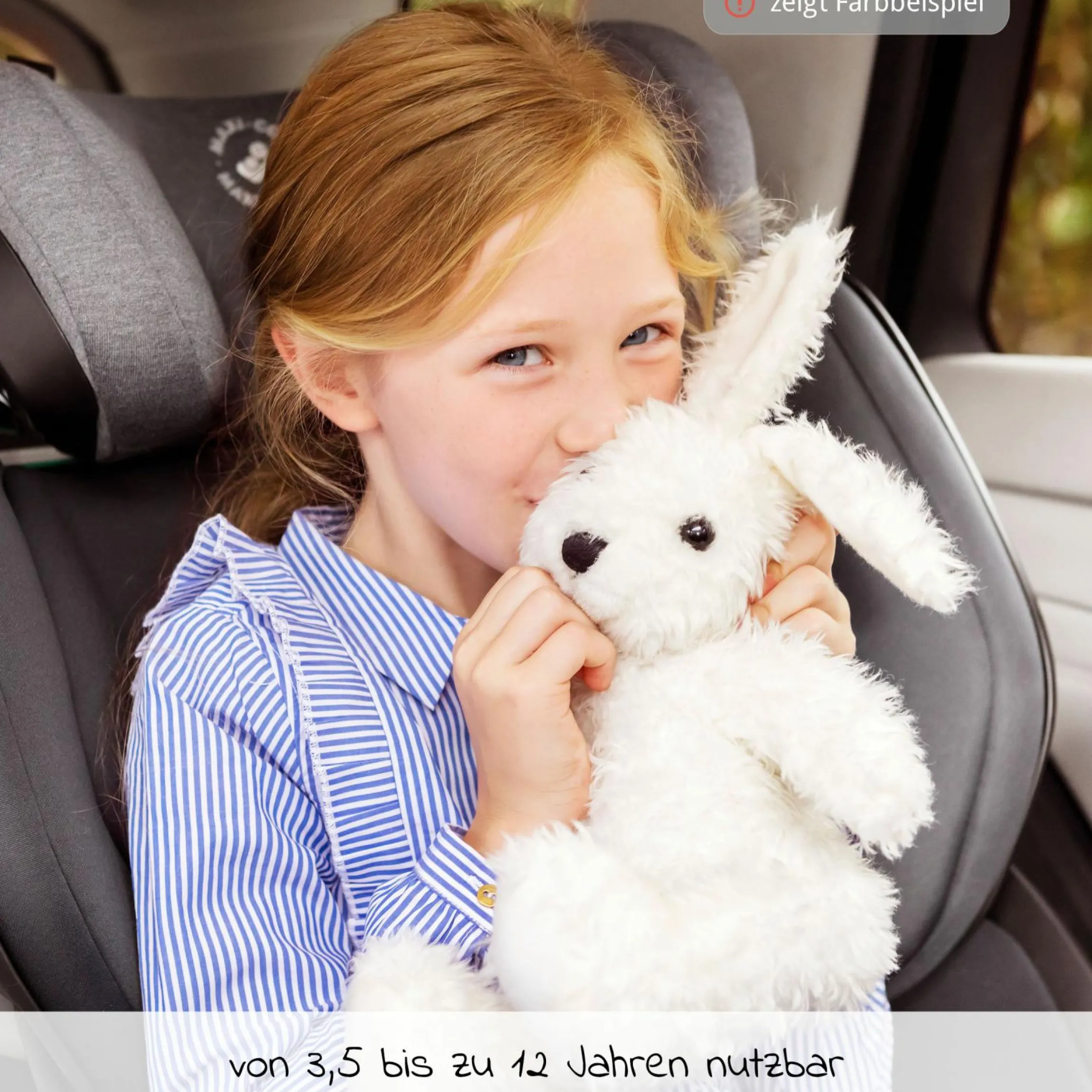 Kindersitz Kore i-Size ab 3,5 Jahre-12 Jahre (100-150 cm) mit SPS Plus Aufprallschutz & Isofix - Authentic Grey - Kollektion 2025