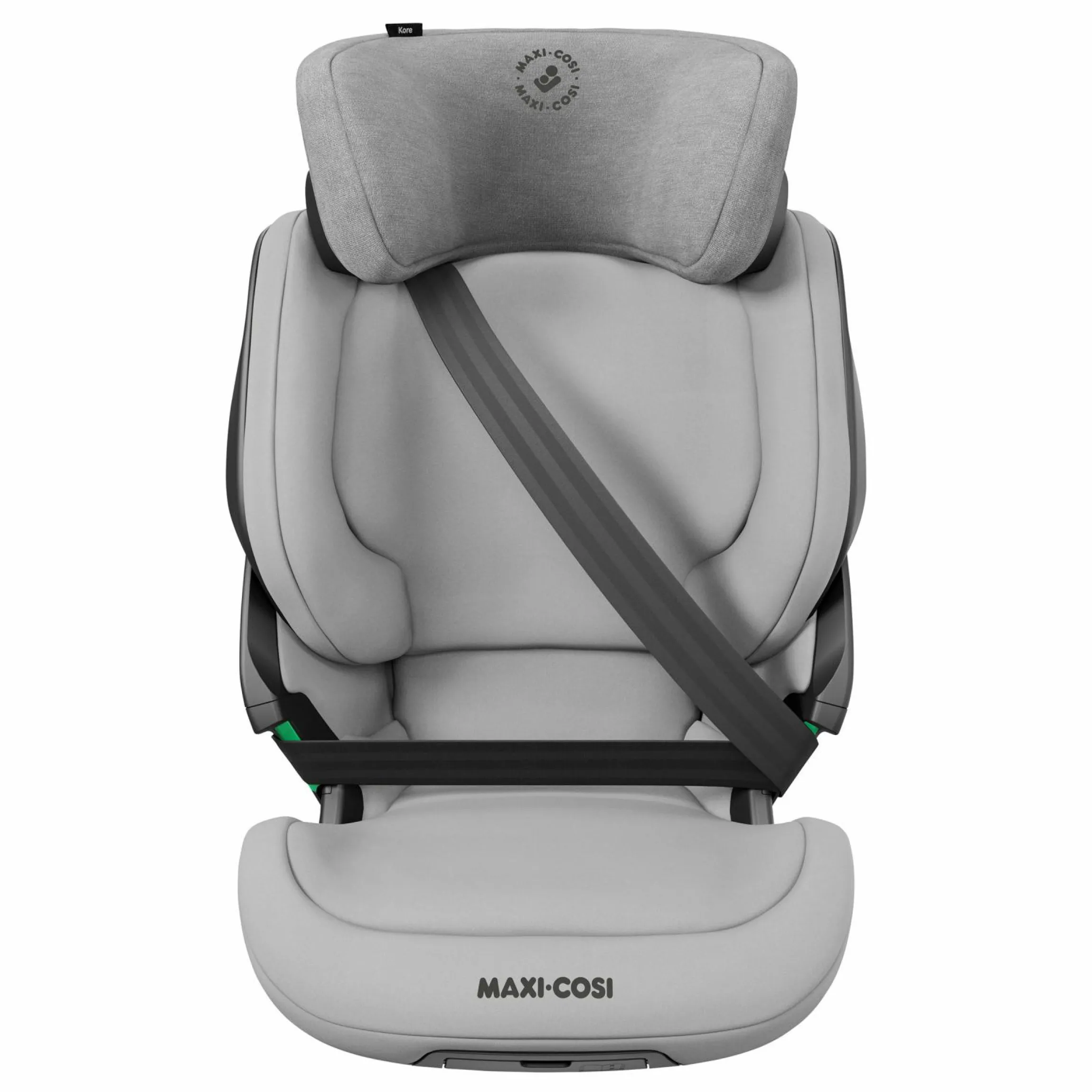 Kindersitz Kore i-Size ab 3,5 Jahre-12 Jahre (100-150 cm) mit SPS Plus Aufprallschutz & Isofix - Authentic Grey - Kollektion 2025