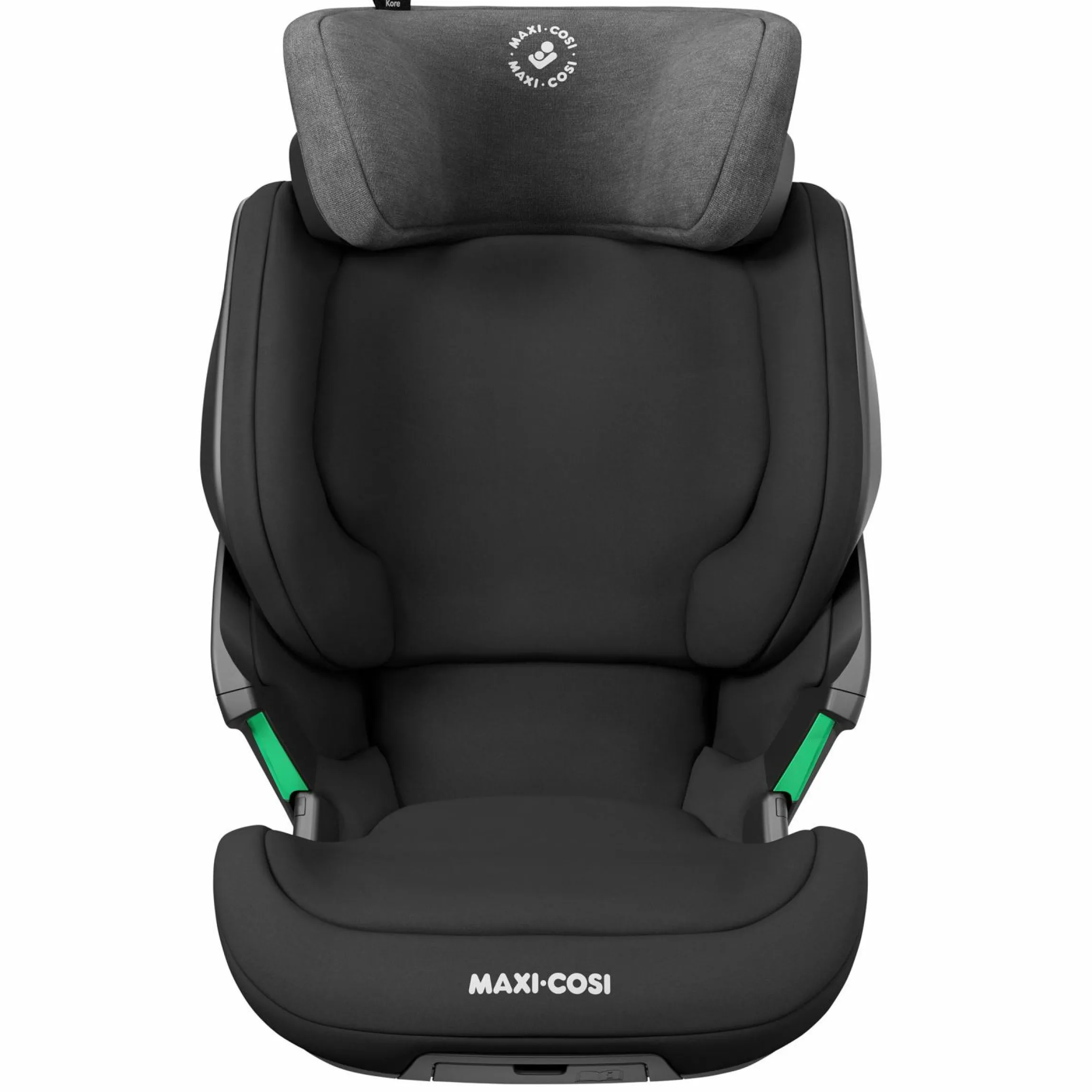 Kindersitz Kore i-Size ab 3,5 Jahre-12 Jahre (100-150 cm) mit SPS Plus Aufprallschutz & Isofix - Authentic Black - Kollektion 2025