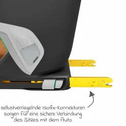 Kindersitz Kore Pro i-Size 3,5 Jahre-12 Jahre (100 cm -150 cm) mit SPS Plus Aufprallschutz & Isofix - Authentic Cognac