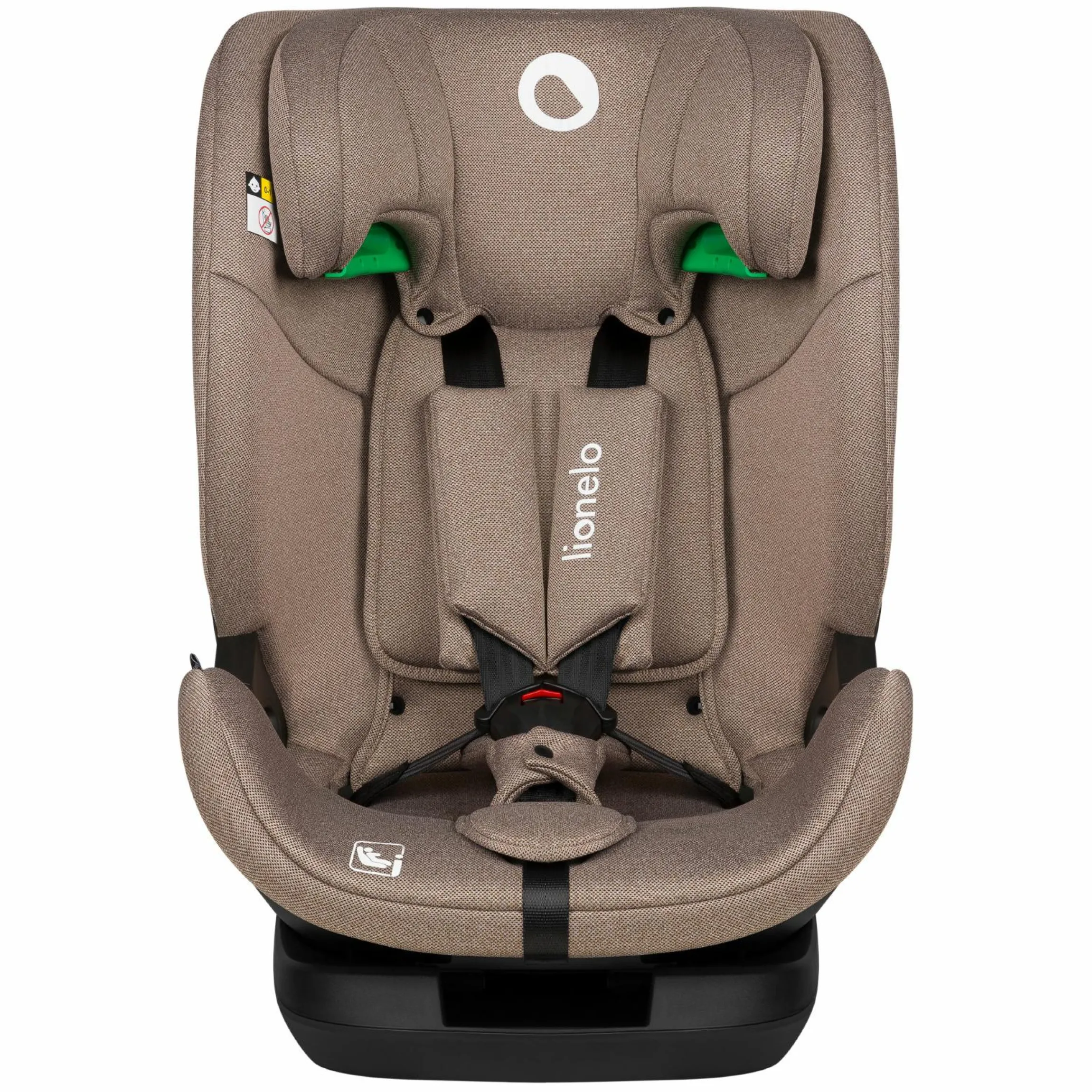 Kindersitz Lavender i-Size ab 15 Monate - 12 Jahre ( 76 cm - 150 cm) mit Sitzverkleinerer, Isofix & TopTether-Gurt - Beige Latte