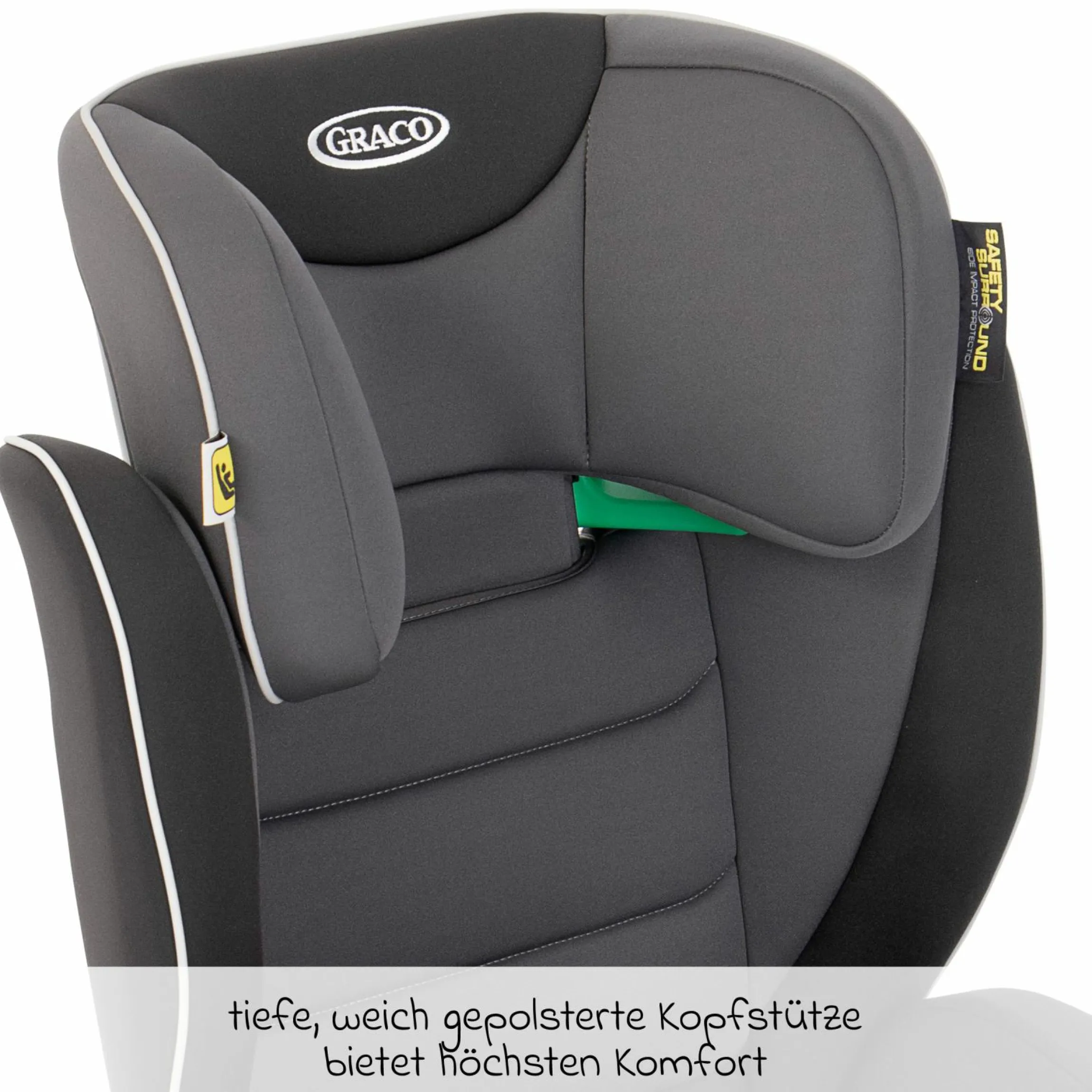 Kindersitz Logico L i-Size ab 3,5 Jahre - 12 Jahre (100 cm -150 cm) inkl. Getränkehalter - Midnight - Kollektion 2025