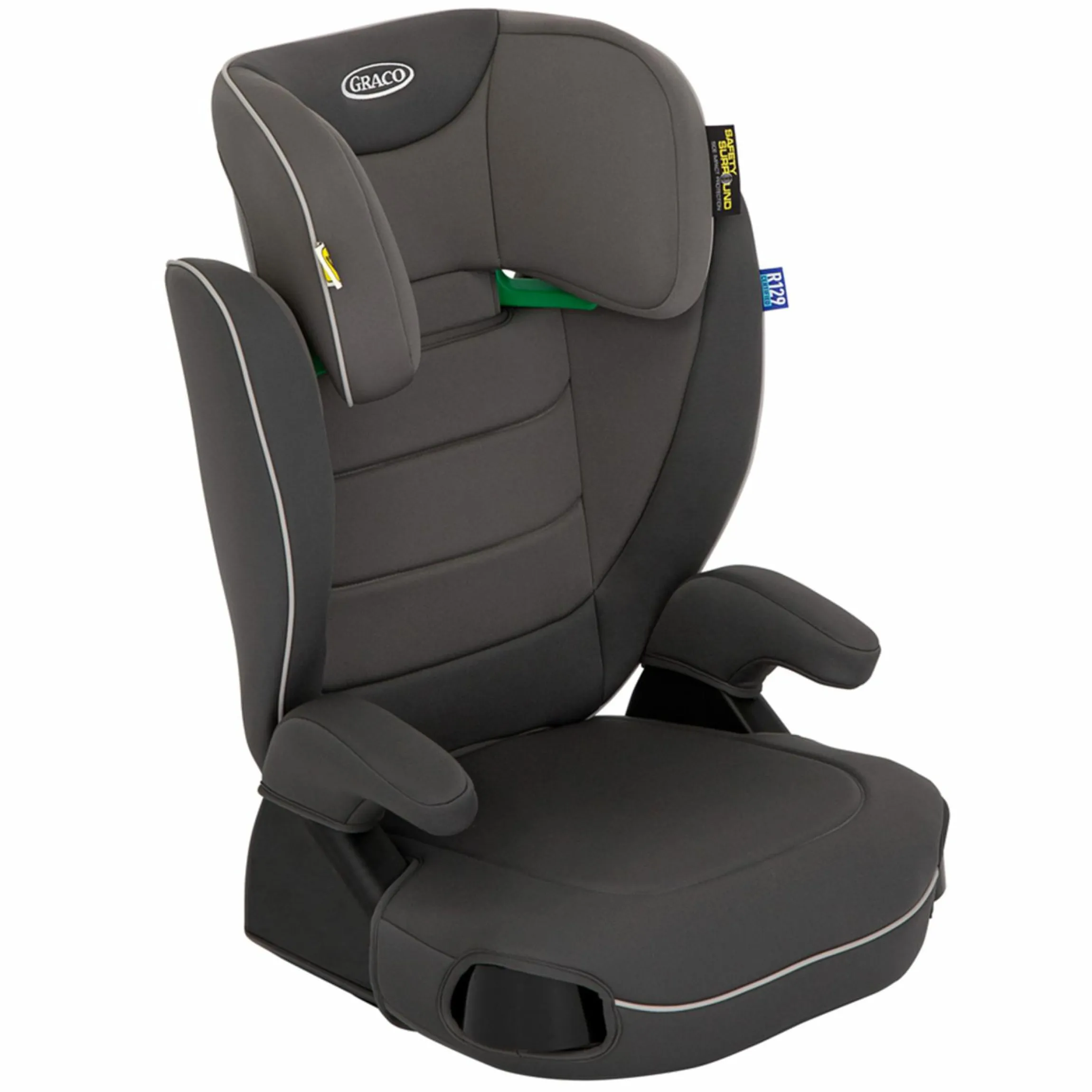 Kindersitz Logico L i-Size ab 3,5 Jahre - 12 Jahre (100 cm - 150 cm) inkl. Getränkehalter - Iron - Kollektion 2025