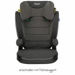 Kindersitz Logico L i-Size ab 3,5 Jahre - 12 Jahre (100 cm - 150 cm) inkl. Getränkehalter - Iron - Kollektion 2025