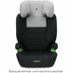 Kindersitz Musca i-Size ab 3 Jahre - 12 Jahre (100 cm - 150 cm) - Grey Melange - Kollektion 2025