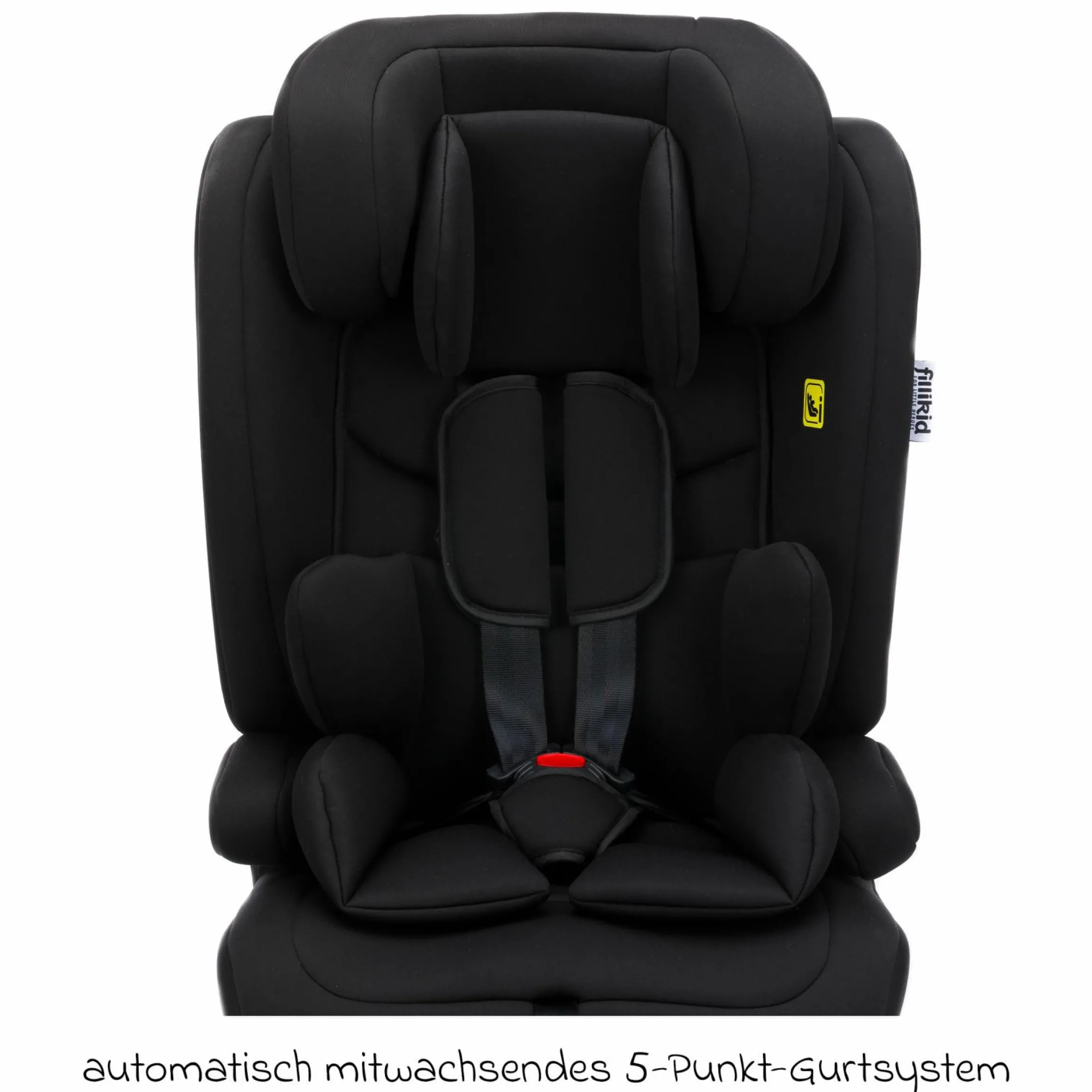 Kindersitz Oli i-Size 9 Monate - 12 Jahre (76 cm - 150 cm) inkl. Autositz-Tasche - Schwarz