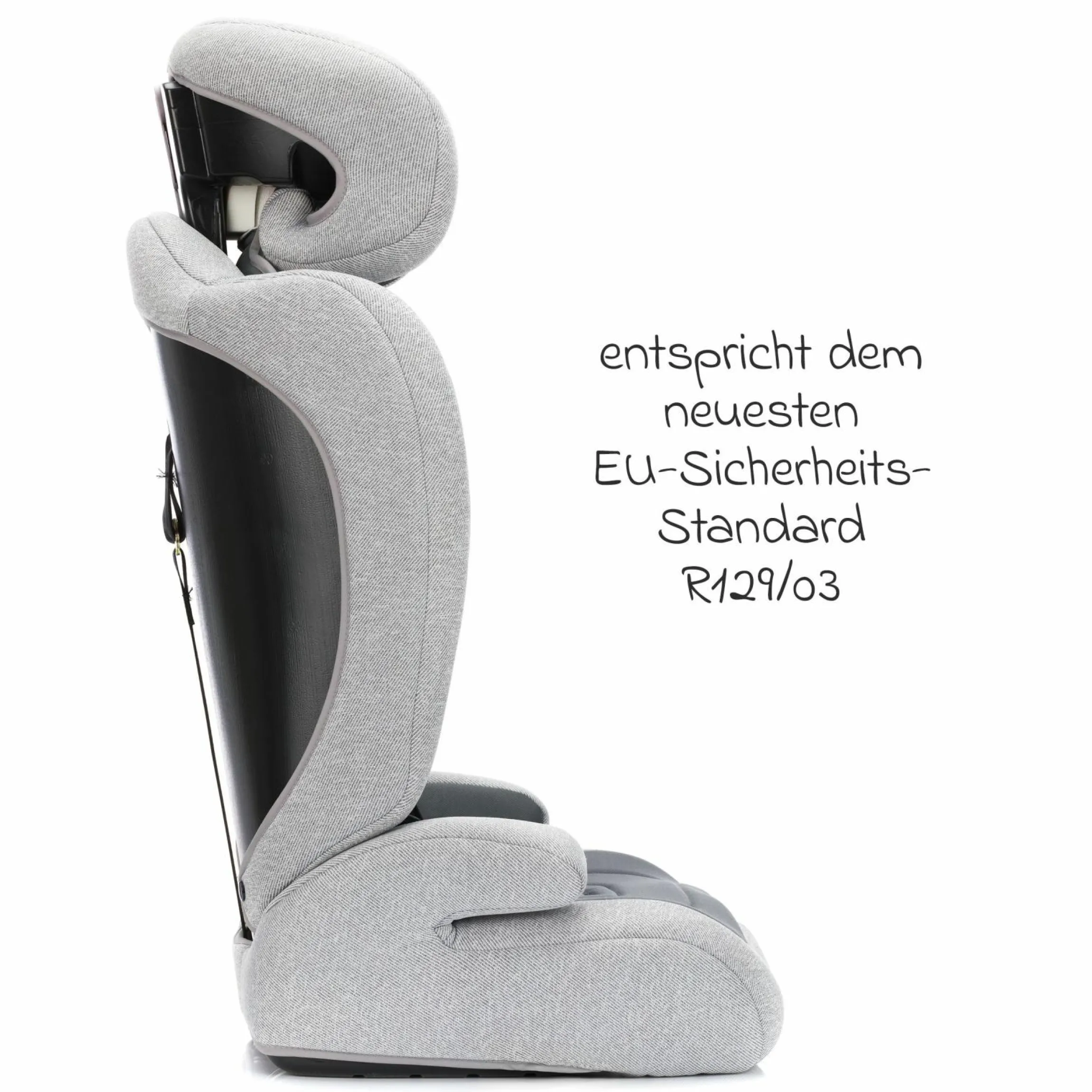 Kindersitz Oli i-Size 9 Monate - 12 Jahre (76 cm - 150 cm) - Grau