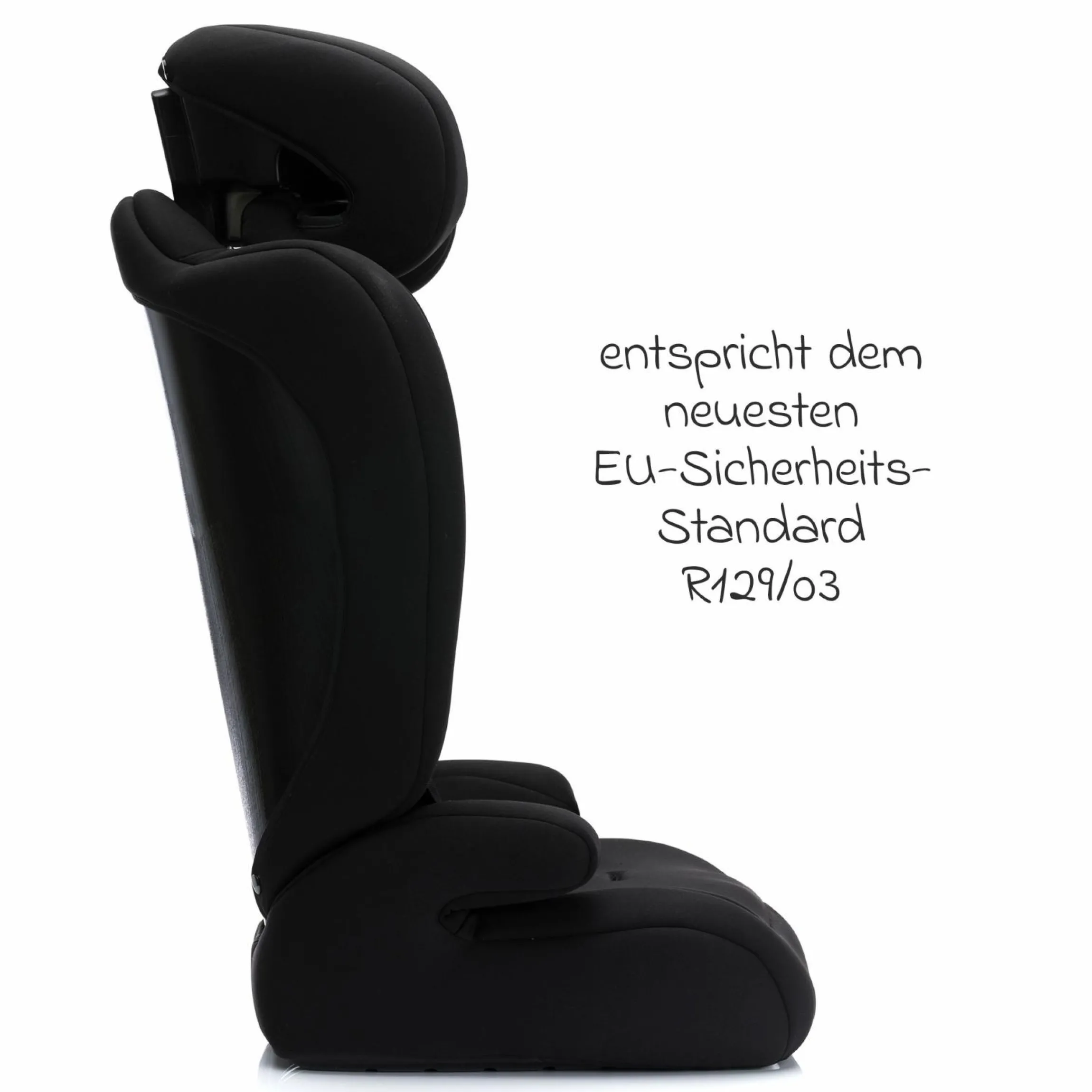 Kindersitz Oli i-Size 9 Monate - 12 Jahre (76 cm - 150 cm) - Schwarz