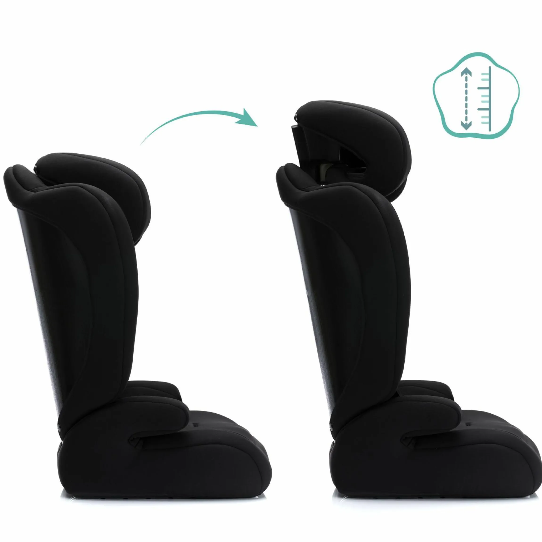 Kindersitz Oli i-Size 9 Monate - 12 Jahre (76 cm - 150 cm) - Schwarz