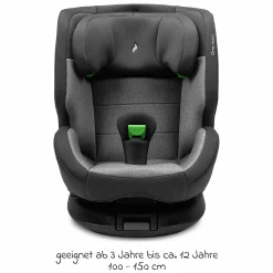 Kindersitz One maxi ab 3 Jahre - 12 Jahre (100 cm - 150 cm) drehbar bis 180° inkl. Isofix-Basis - Universe Grey - Kollektion 2025